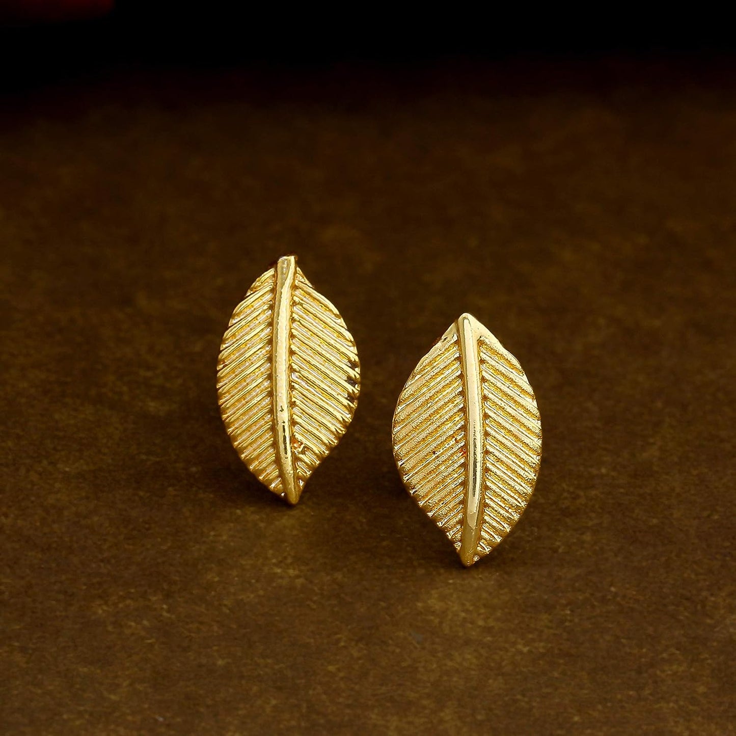 Gold Leaf Stud