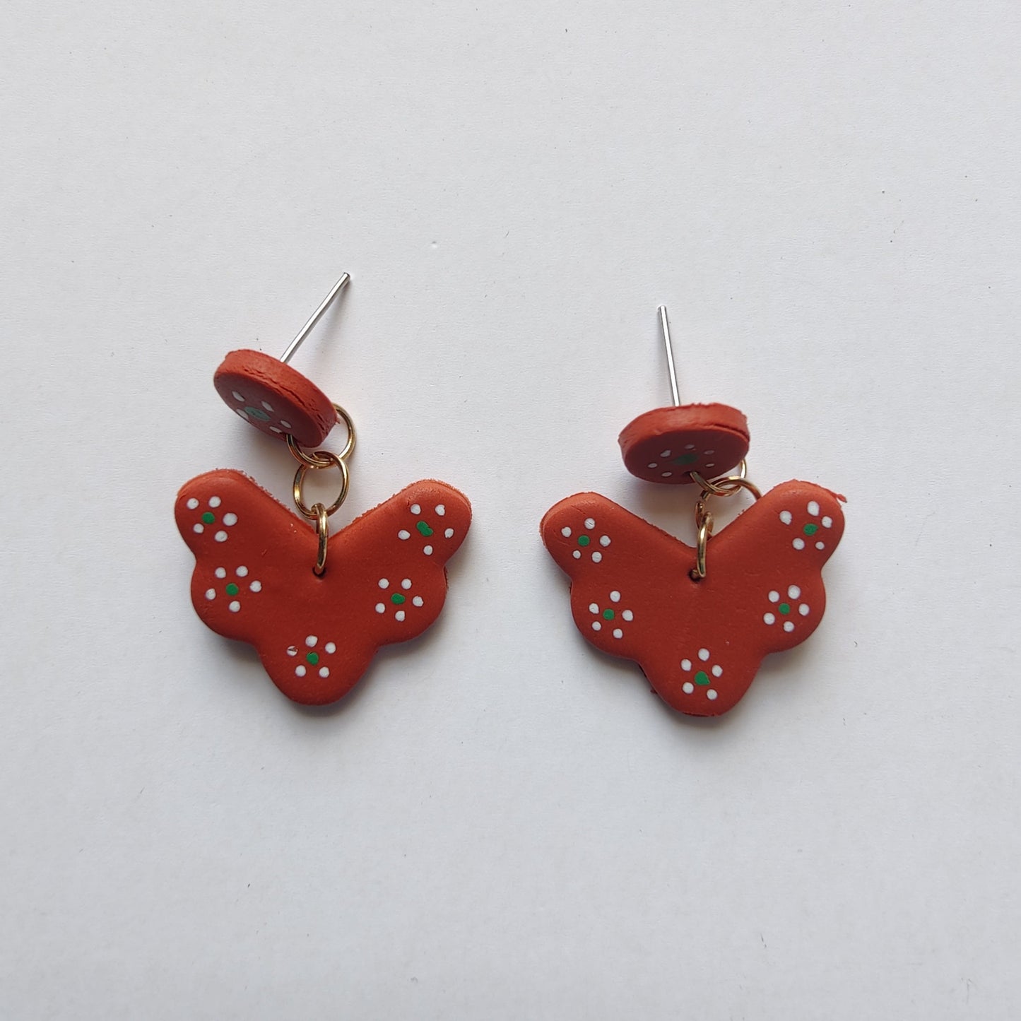 Terracotta Flutter Earrings