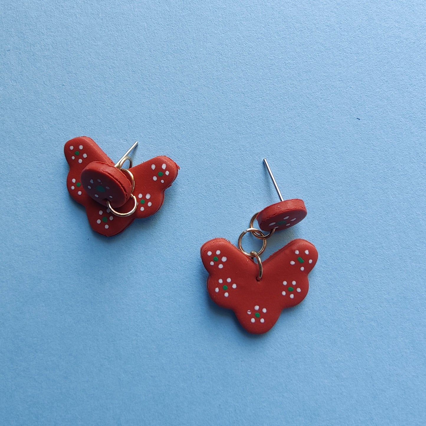 Terracotta Flutter Earrings