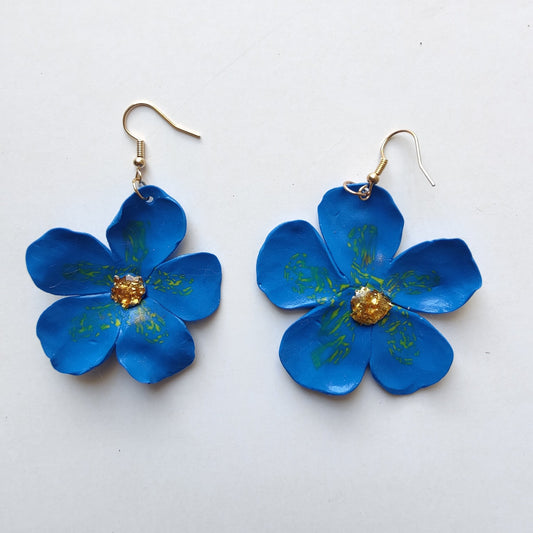 Blooming Blue Beauty Earrings