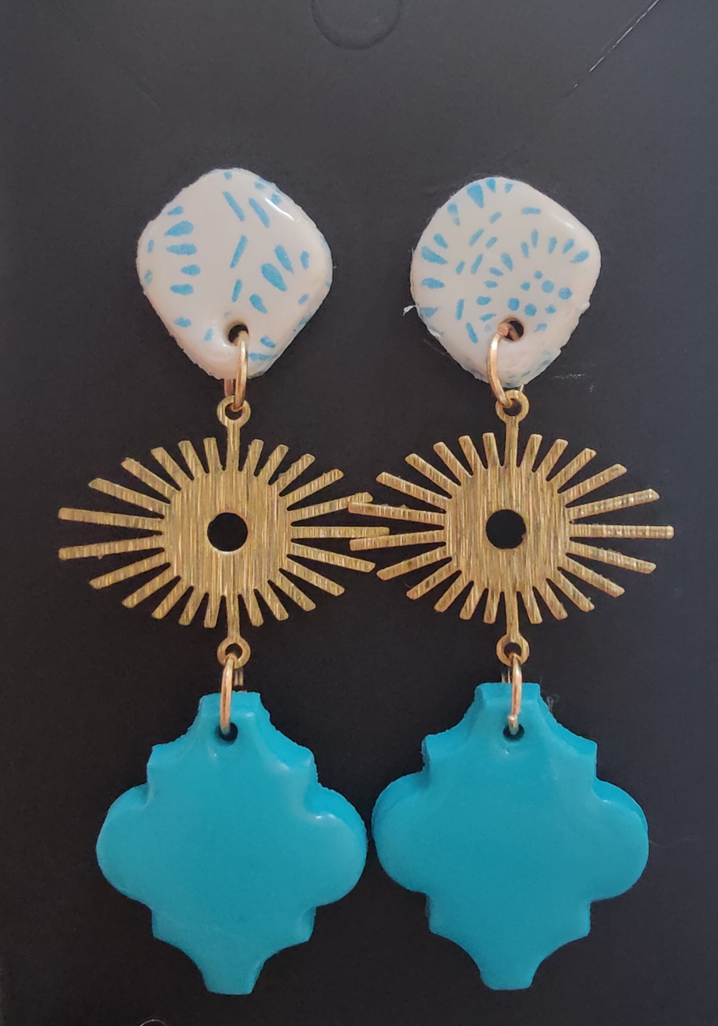 Eclectic Sunburst Earrings