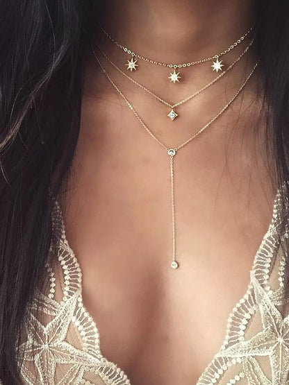 Starry Layered Necklace